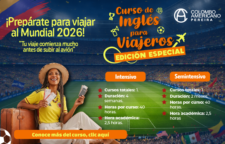 Curso de Inglés para Viajeros - Colombo Americano Pereira
