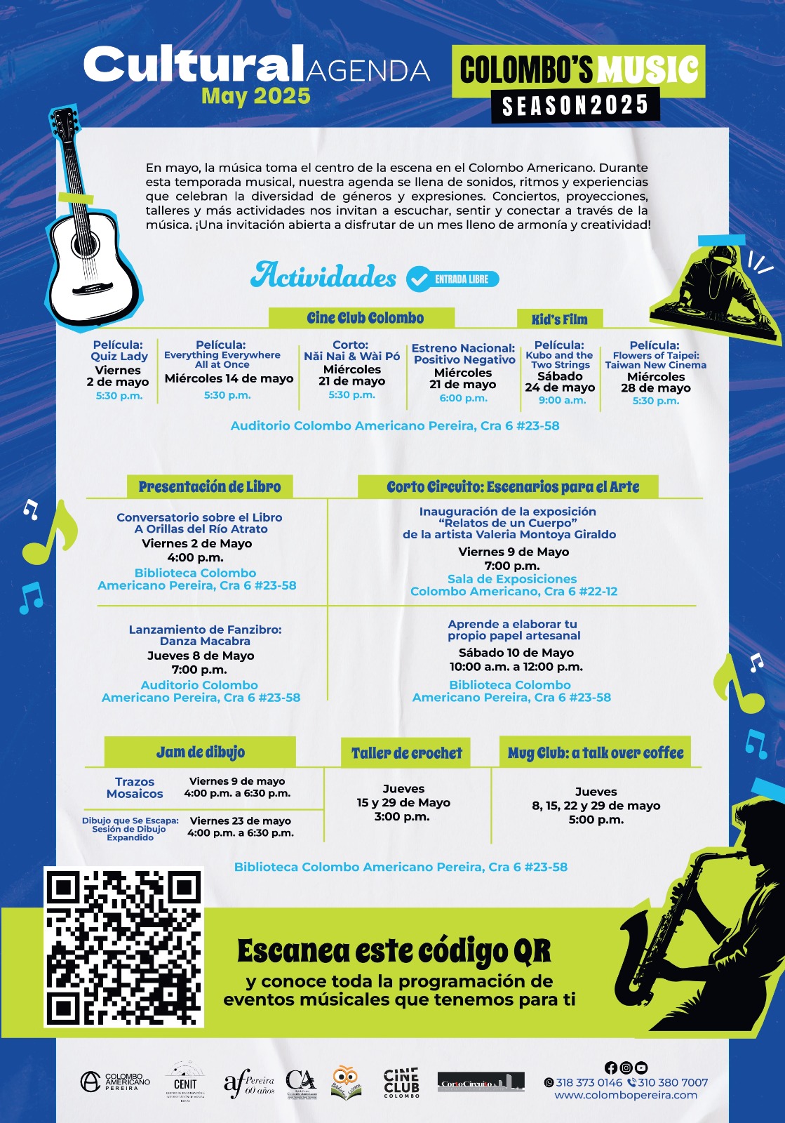 Agenda Cultural Diciembre 2024