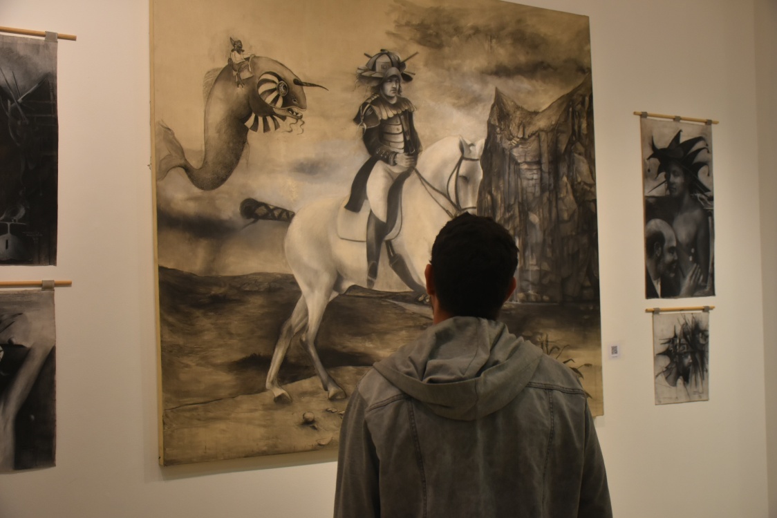 Exposición artística en el Colombo Americano Pereira