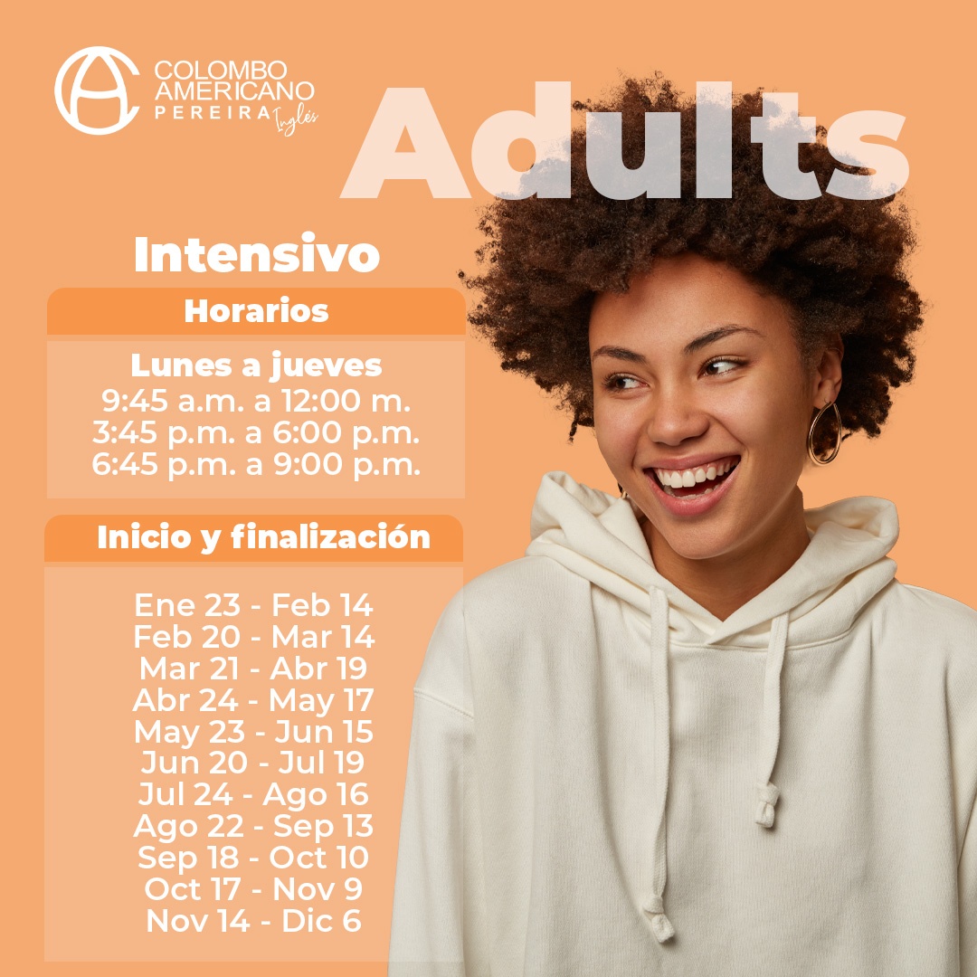 Horarios Adultos 2023
