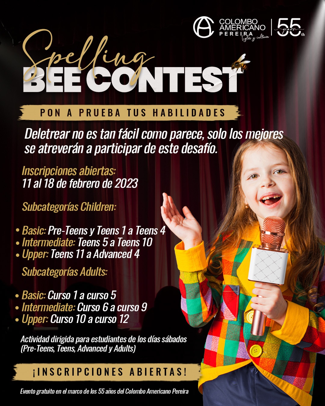 Spelling Bee Contest  Colombo Pereira