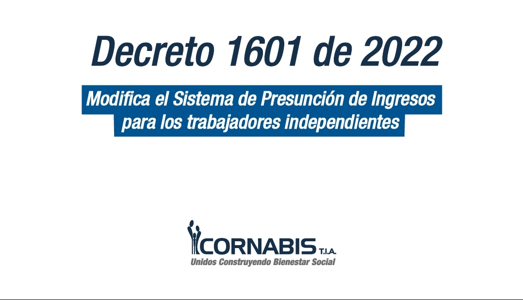 Decreto 1601 de 2022