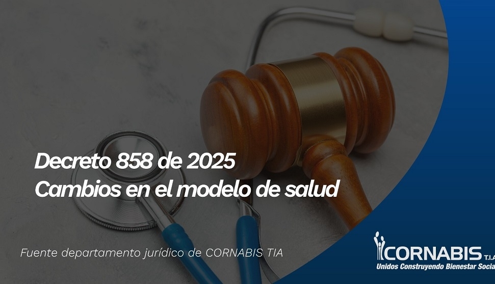 Decreto 858 de 2025 - Cambios en el modelo de salud
