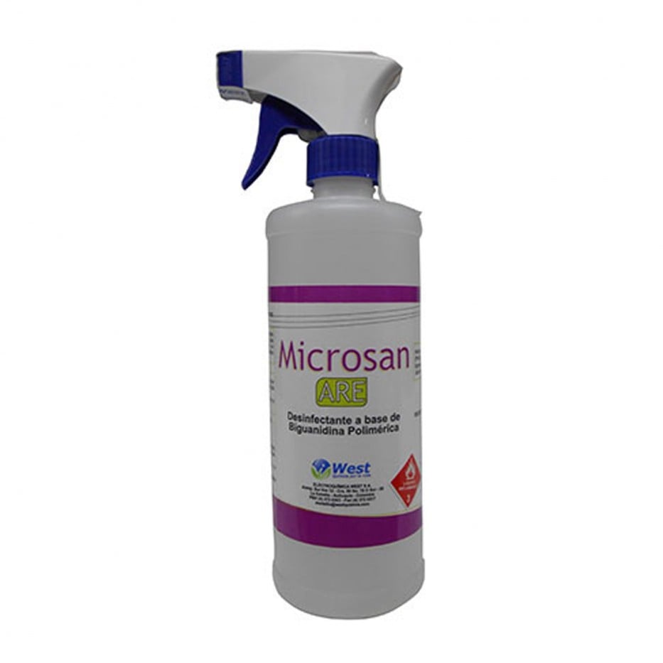 MICROSAN ARE DESINFECTANTE X 500ML VALVULA TRIGGER WEST QUIMICA