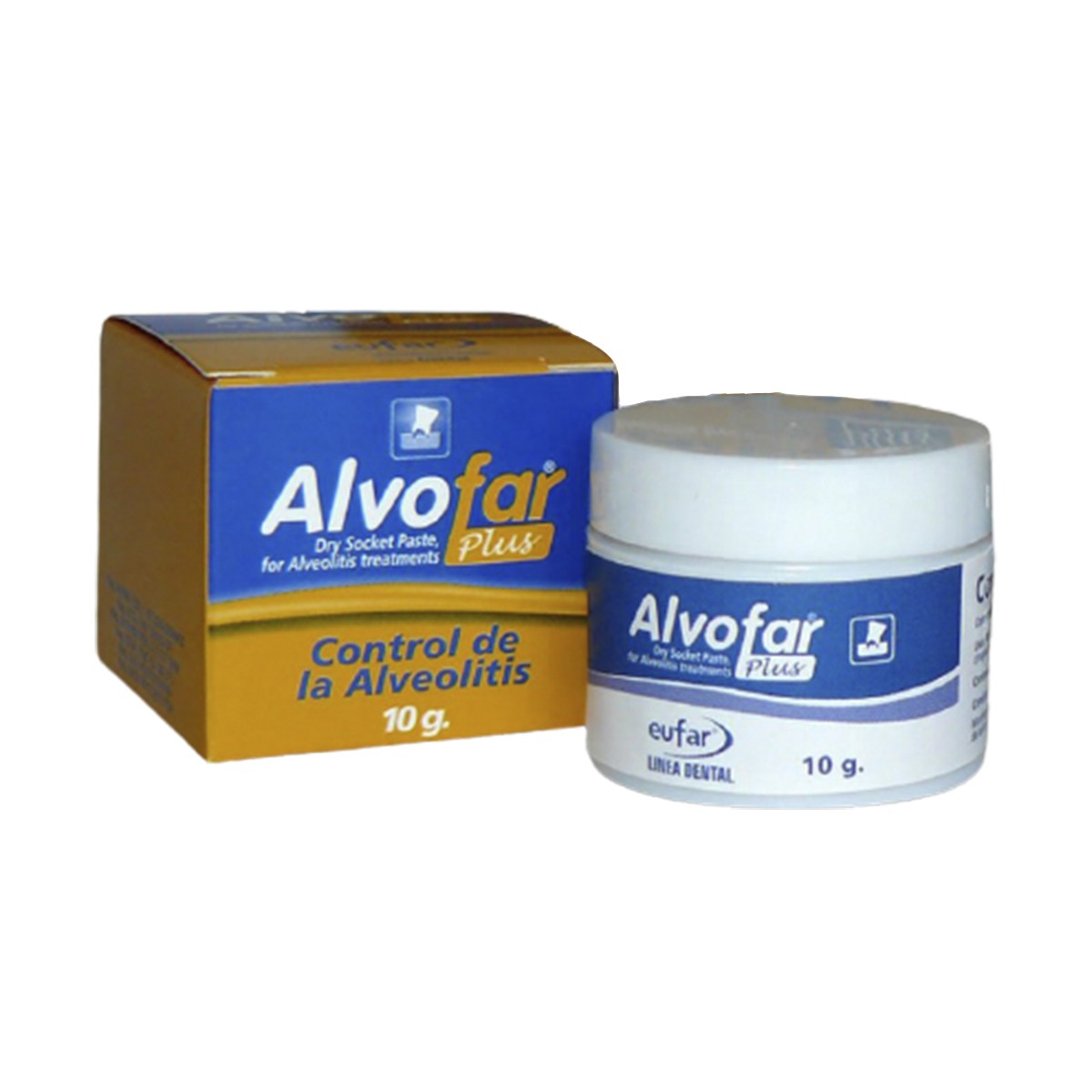 ALVOFAR PLUS (ALVEOLITICO DENTAL) 10G, EUFAR en Colombia desde $0