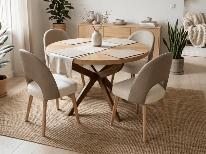 MESA DE COMEDOR CALARCA DE 4 ptos