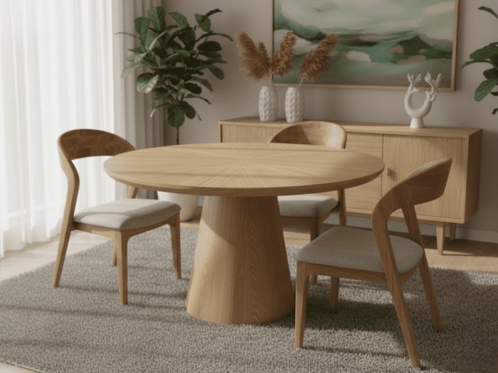 MESA DE COMEDOR SENDAI DE 4 ptos