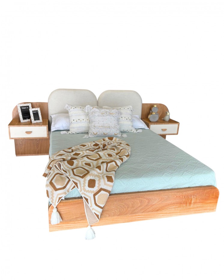 CAMA SENSA + MESAS DE NOCHE