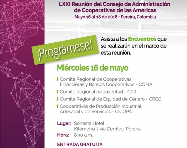LXXI Reunión del Consejo de Administración de Cooperativas de las Américas