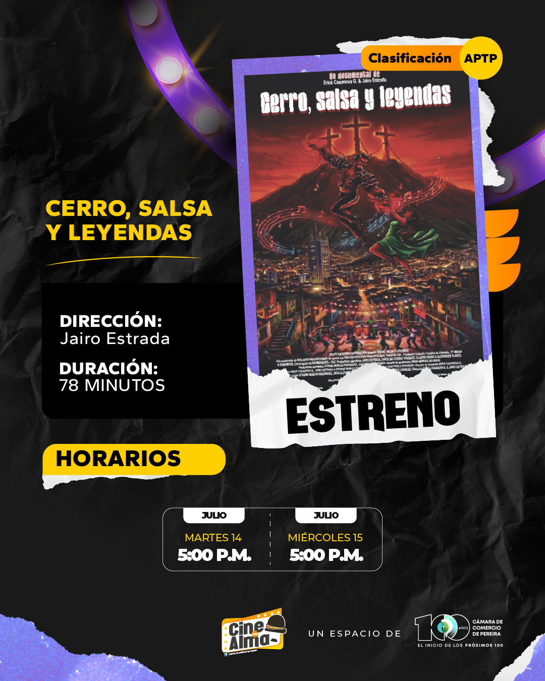 CERRO, SALSA Y LEYENDAS