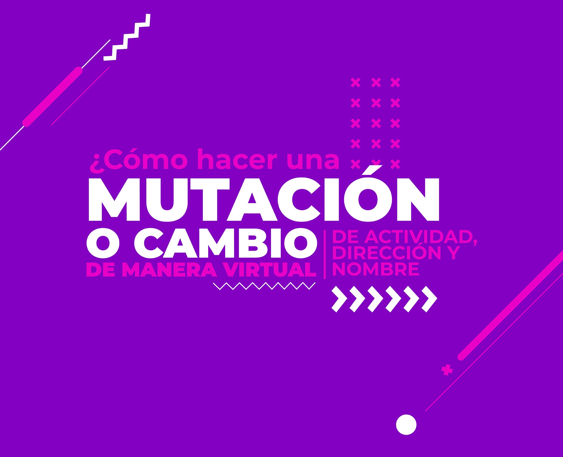 Como hacer una Mutación o cambios