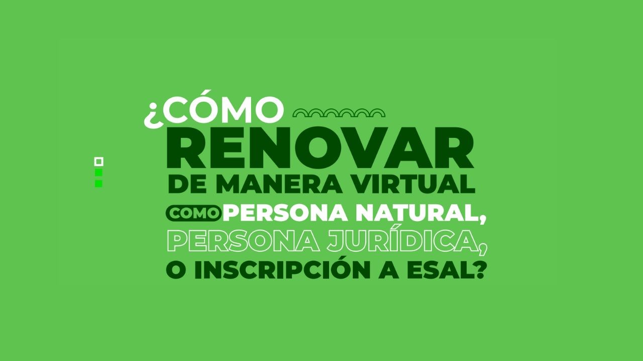 Cómo realizar matricula virtual para persona natural y/o establecimiento