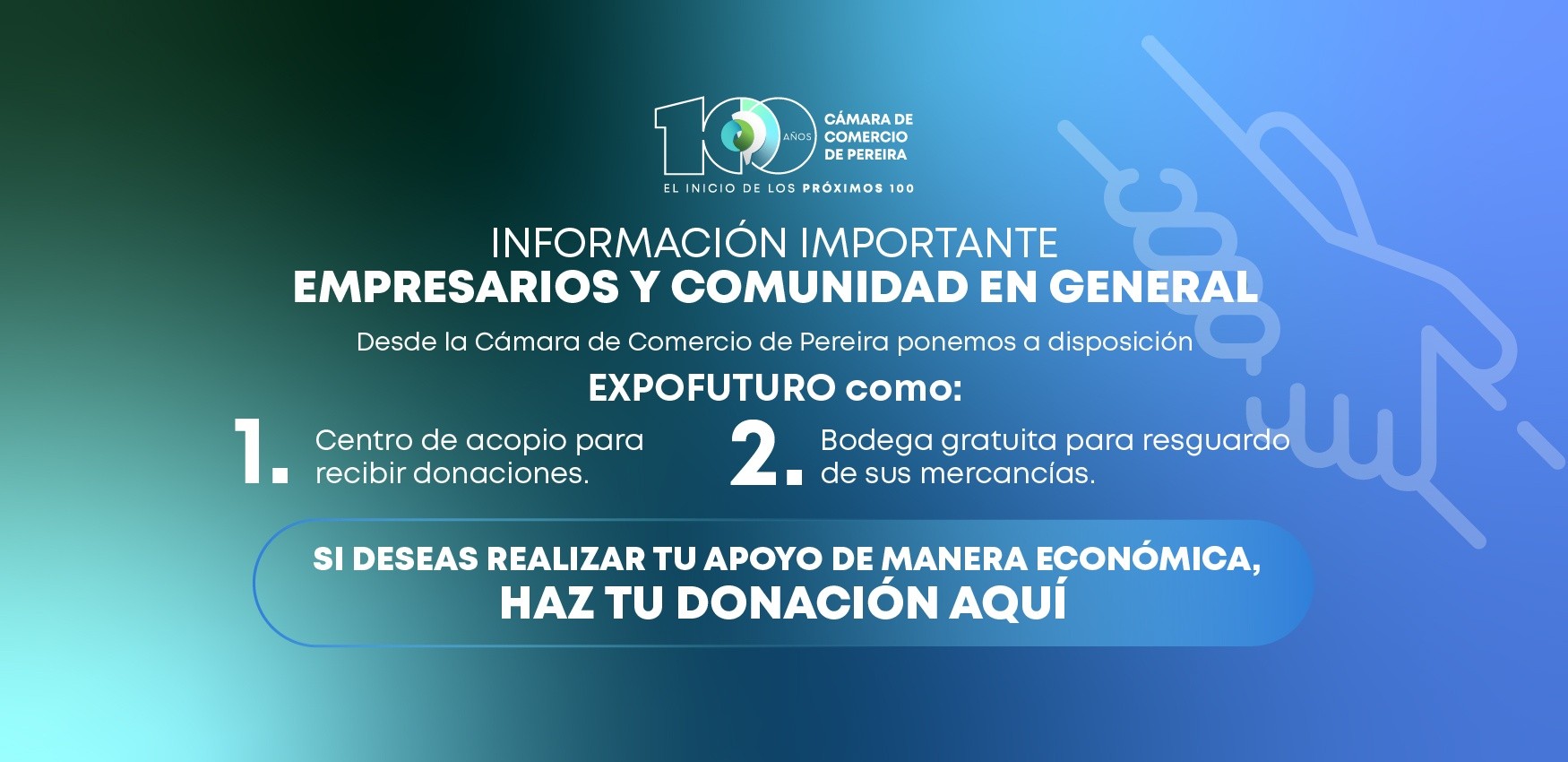 Banner de DONACIONES