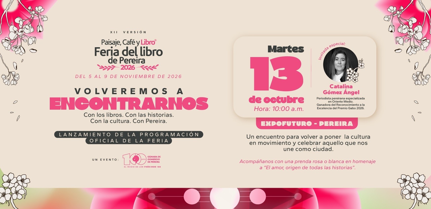 Banner de LANZAMIENTO FERIA DEL LIBRO