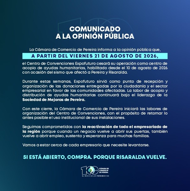 Banner de COMUNICADO