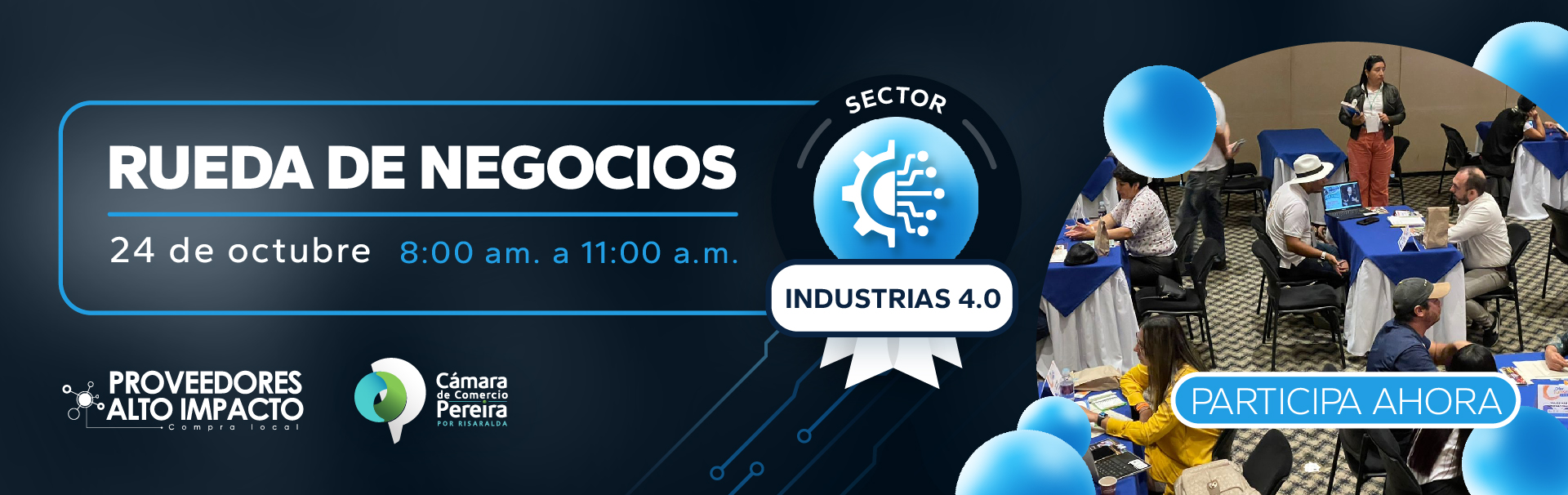 Rueda de Negocios de las Industrias 4.0