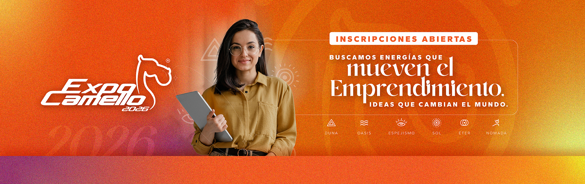 Inscripciones Universidad Expocamello 2026