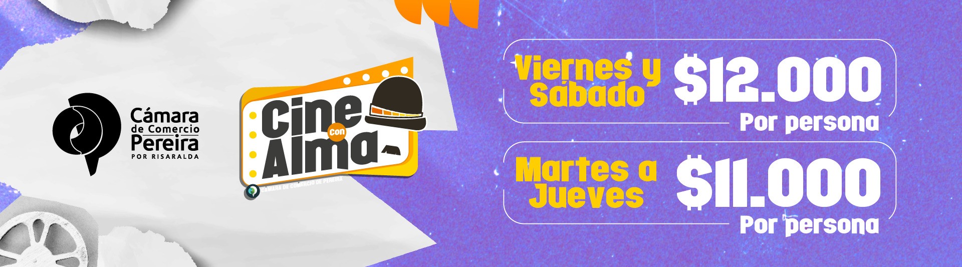 Banner de cine con Alma