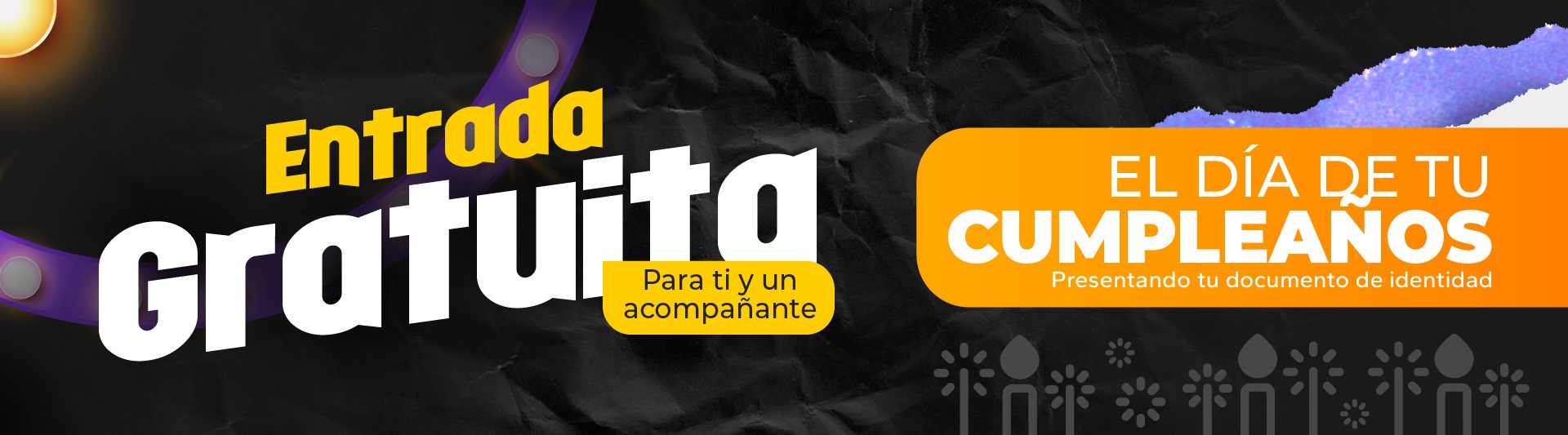 Banner de cine con Alma