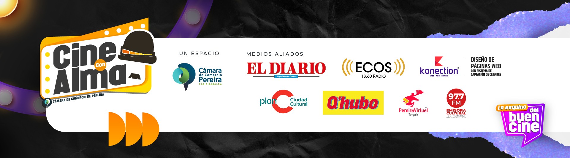 Banner de cine con Alma