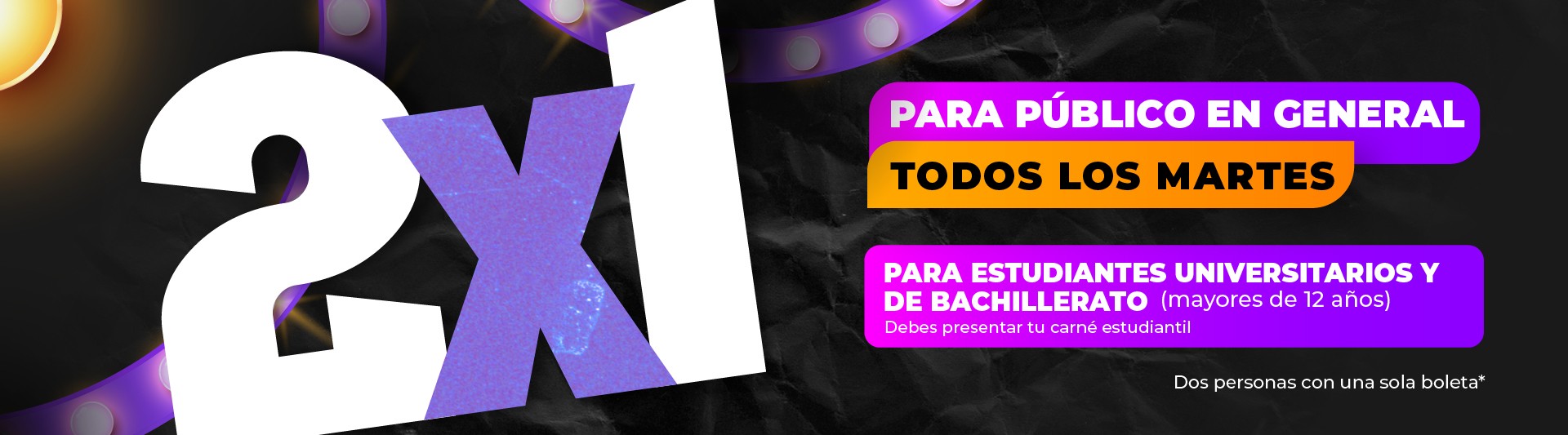 Banner de cine con Alma