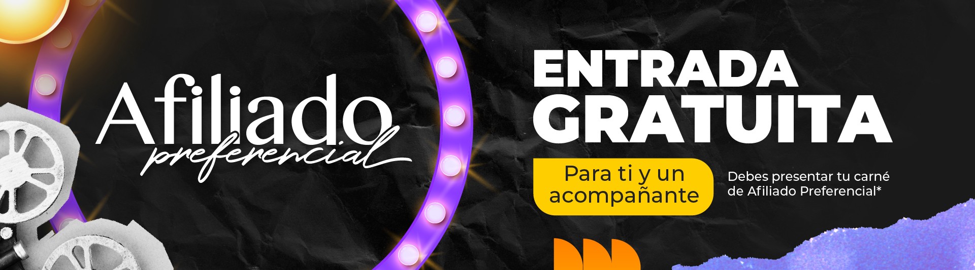 Banner de cine con Alma