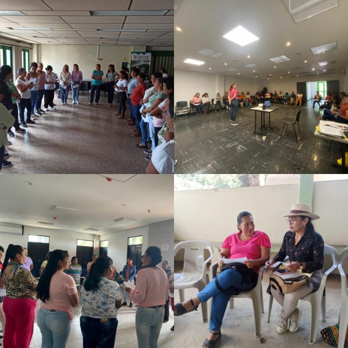AVANZANDO CON NUESTRO GRUPO DE MUJERES CAFICULTORAS