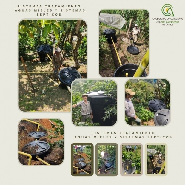 ENTREGA SISTEMAS SÉPTICOS Y  SISTEMA TRATAMIENTO DE AGUAS MIELES