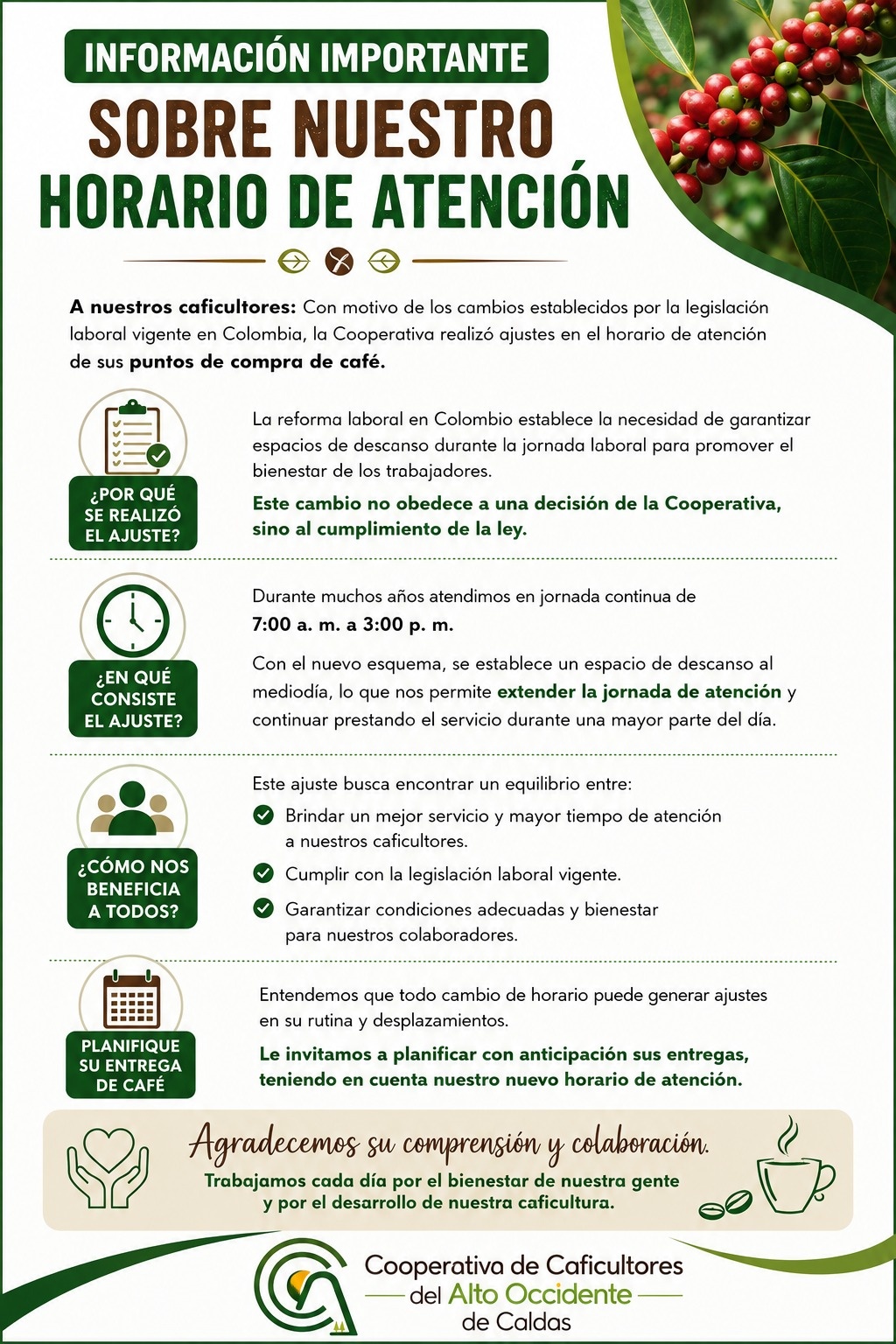Caratula de evento