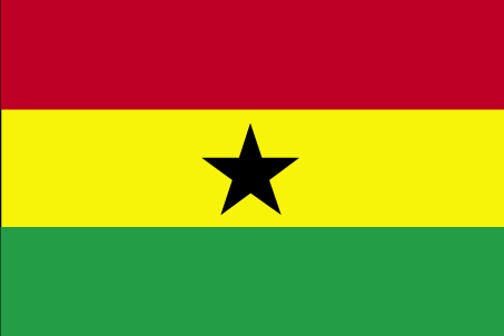 Bandera de Ghana
