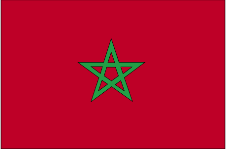 Bandera de MOROCCO
