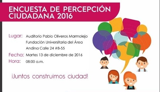 Prepárese para la Encuesta de Percepción Ciudadana 2016