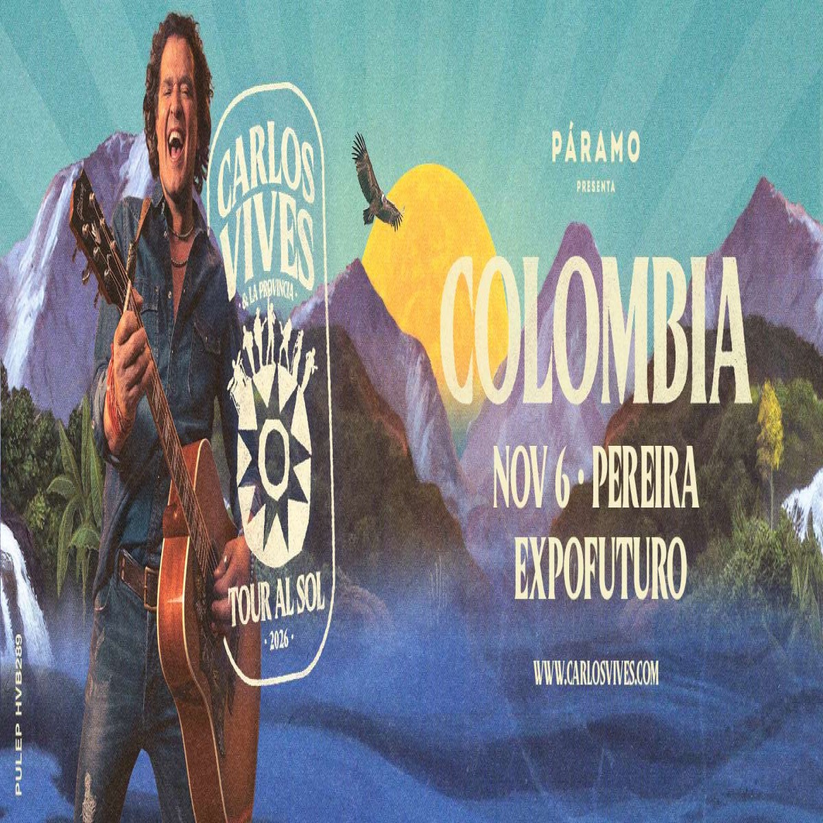 Carlos Vives y La Provincia - Tour al Sol 2026, Pereira