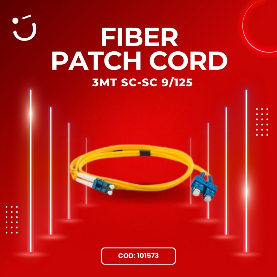 FIBER PATCH CORD (3 MT) SC - SC 9/125