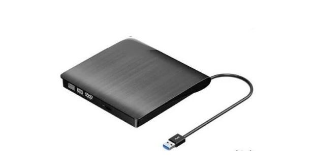 Unidad Grabador de CD y DVD Externa USB 3.0 Alta Velocidad Portátil Lector