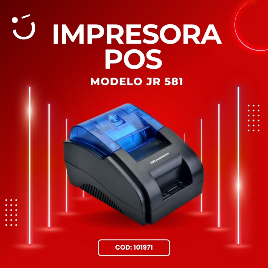 IMPRESORA POS MODEL JR 581