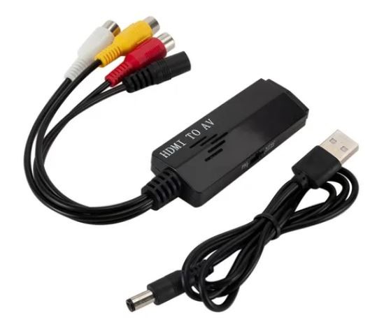 Convertidor HDMI a RCA, AV con Video y Sonido