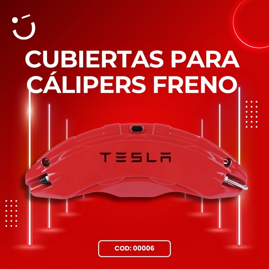 CUBIERTAS PARA CÁLIPERS DE FRENO TESLA MODEL 3