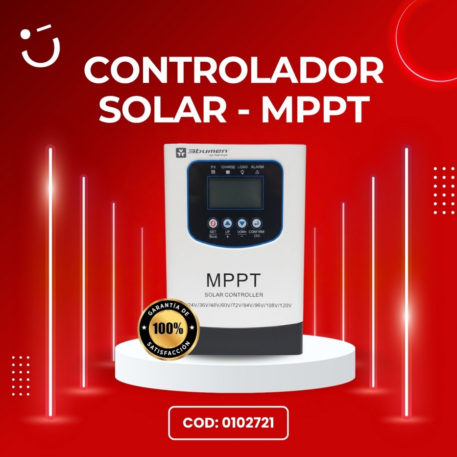 CONTROLADOR SOLAR MPPT 3BUMEN