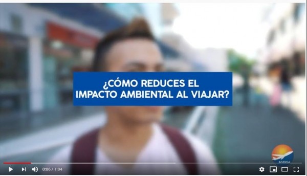 ¿Cómo reduces el impacto ambiental al viajar? 