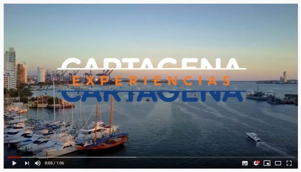 Disfrutando de Cartagena