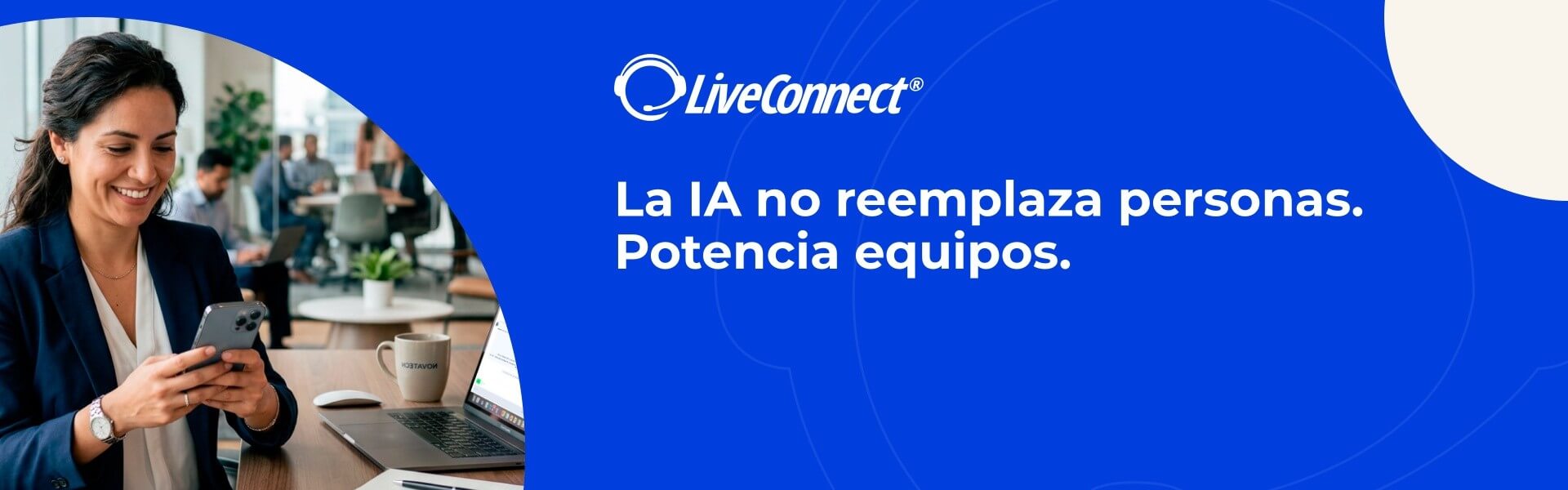 Imagen de IA que trabaja contigo: optimiza procesos sin reemplazar a tu equipo