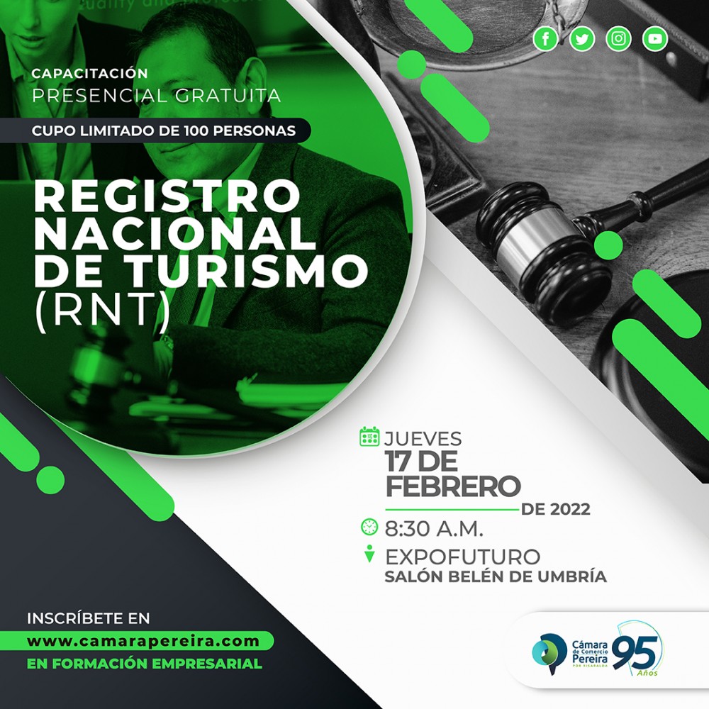 Jornada de Renovación - Registro Nacional de Turismo
