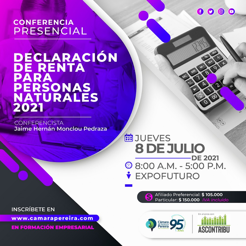 Declaración de Renta para personas naturales 2021