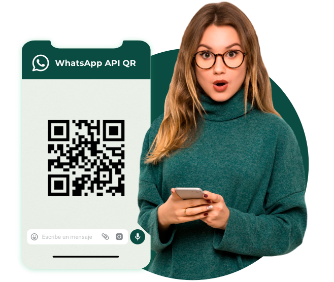 Imagen que representa WhatsApp API QR