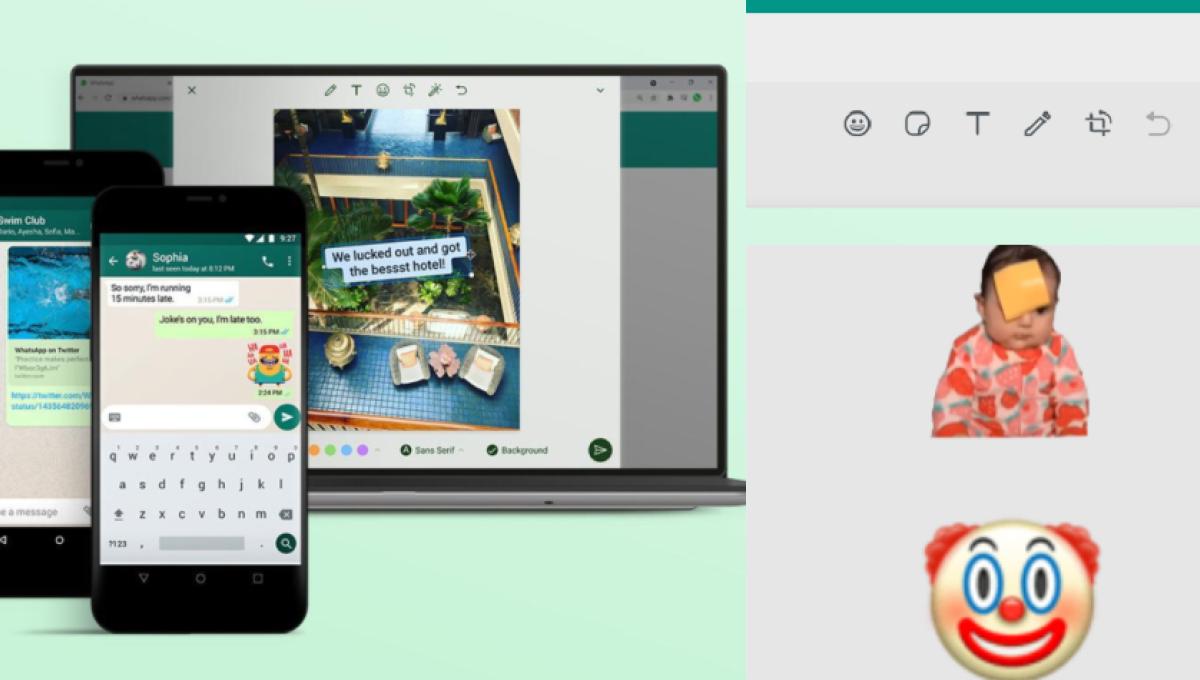 Así puede editar fotos con la nueva función de WhatsApp