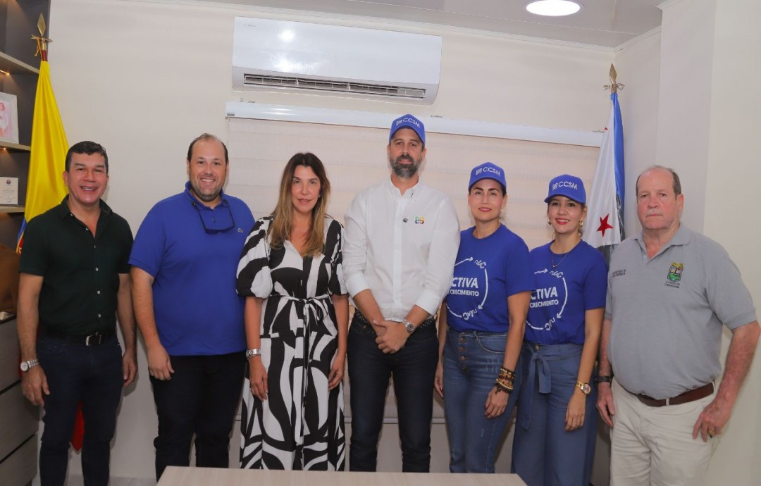 Cámara de Comercio impulsa agenda de desarrollo en Fundación con empresarios y administración municipal