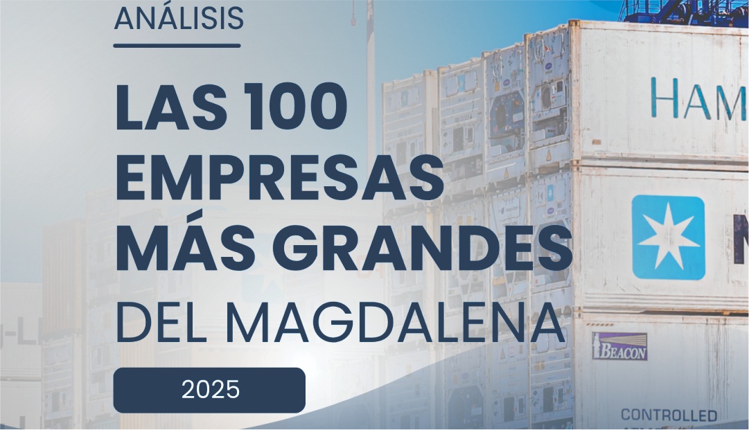Las 100 empresas más grandes del Magdalena generaron ingresos por $14,87 billones en 2025