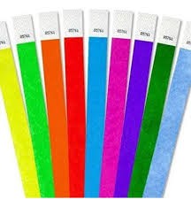 Foto del recomendado Manillas Seguridad Papel Tyvek Para Eventos