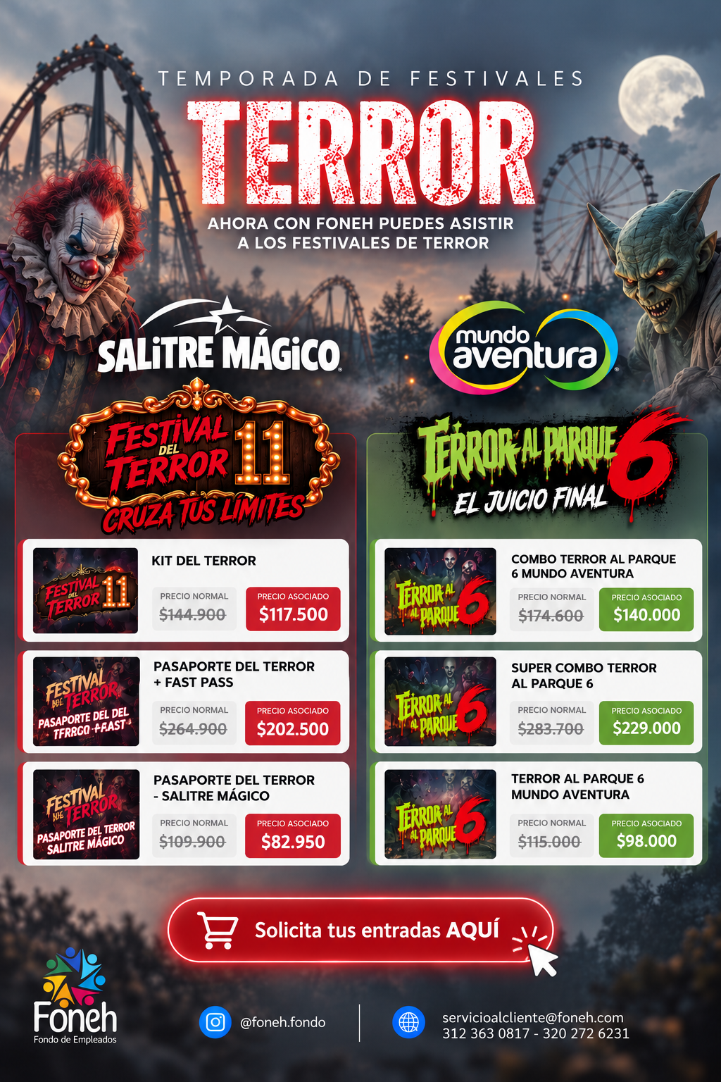 Caratula de evento